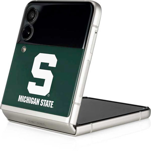 Michigan State University Spartans S Galaxy Z Flip4 5G Skin